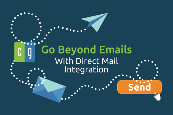 Go beyond emails with CRM direct mail integration.
